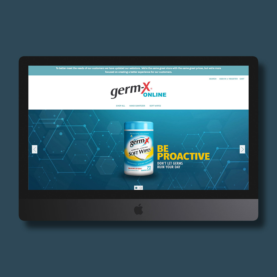 Germ-X Online Store Case Study