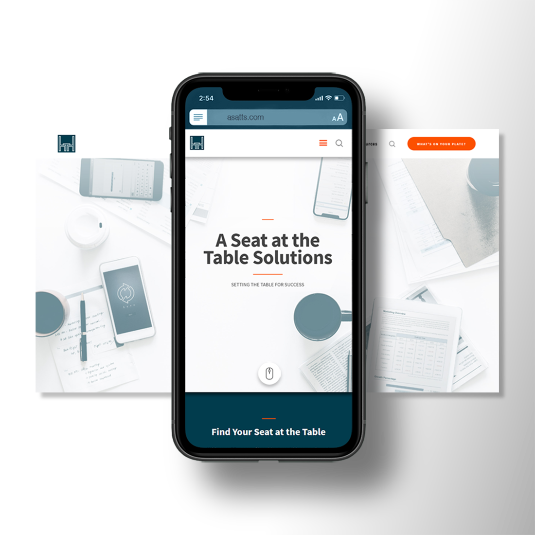 Image of a seat at the table solutions case study
